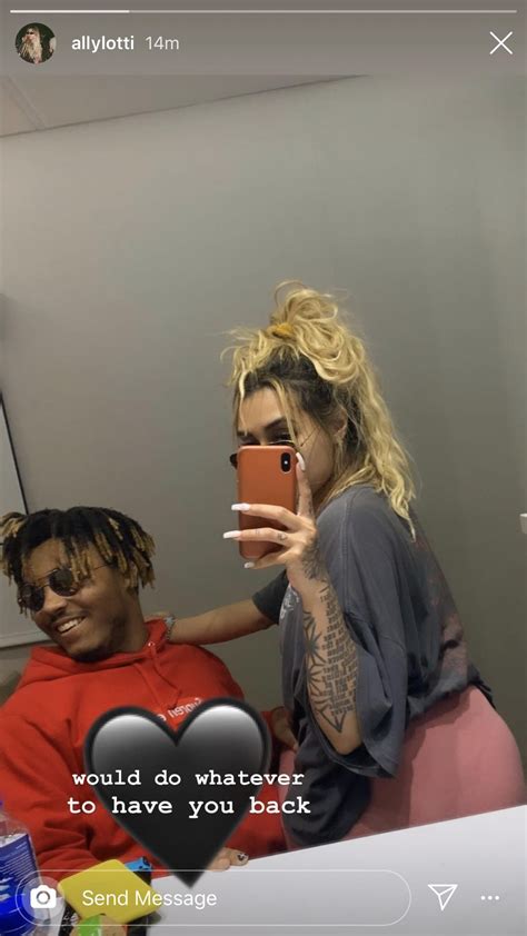 ally lotti and juice wrld leaked